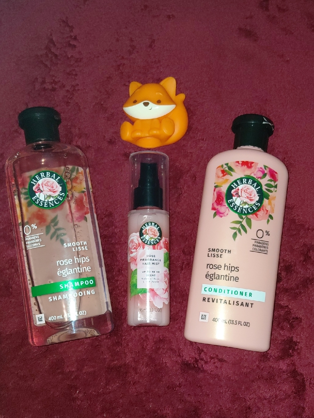 🆕 Herbal Essences Bundle In Rose Hips - Shampoo + Conditioner + Hair Mist